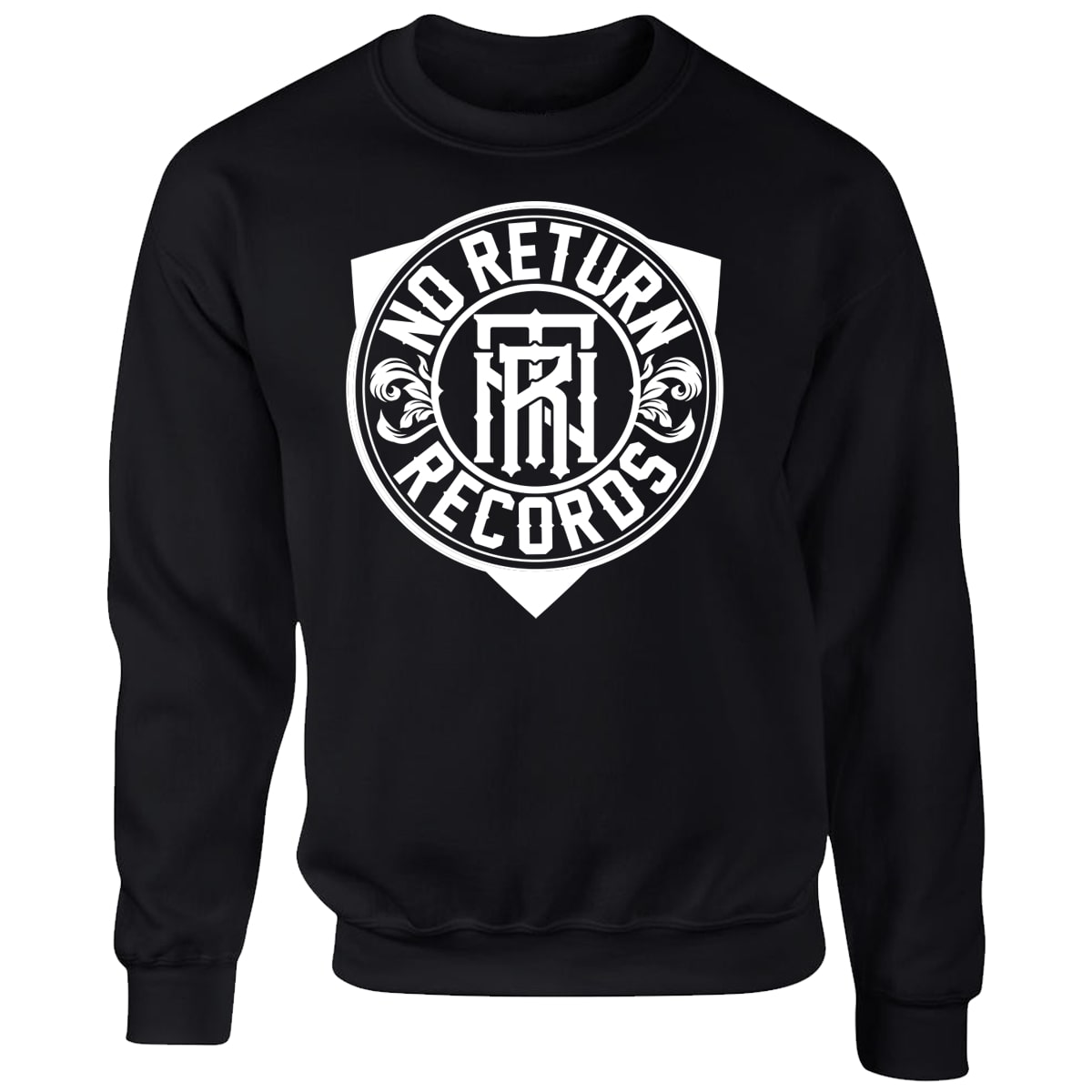 Bild von No Return - 'Wappen' Sweater (schwarz)